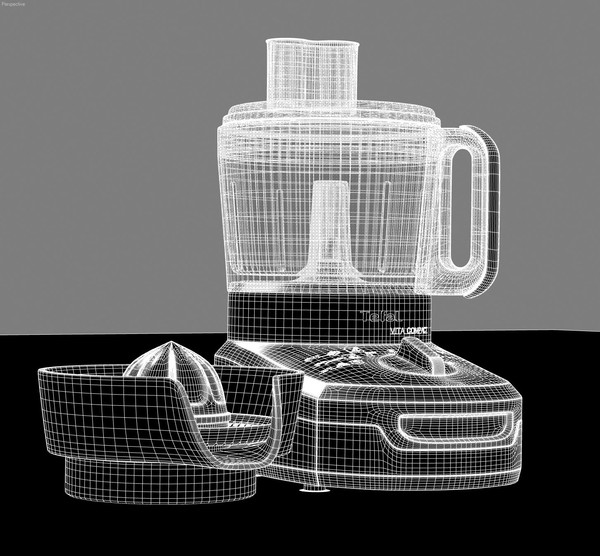 tefal fp4111 blender ma - TEFAL FP4111 Blender by 3DLocker